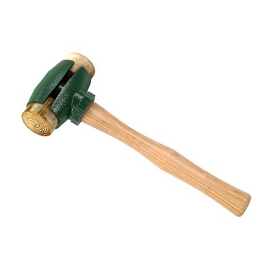 RAWHIDE FACE MALLET - 2 3/4 LB WITH WOOD HANDLE