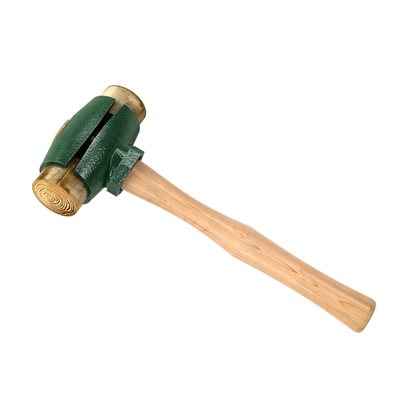 RAWHIDE FACE MALLET - 4 LB WITH WOOD HANDLE