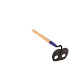 MORTAR HOE - 6 1/2" WITH 21" WOOD HANDLE                                                                     