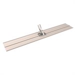ALUMINUM BULL FLOAT KIT - 48" x 8" SQUARE END WITH THREADED BRACKET