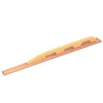 REDWOOD DARBY - TAPERED 44 1/2" X 3 1/2" TO 2 1/4" WITH TRIPLE LOOP WOOD HANDLE