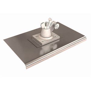STAINLESS STEEL ALL ANGLE WALKING EDGERS - 10" x 6"