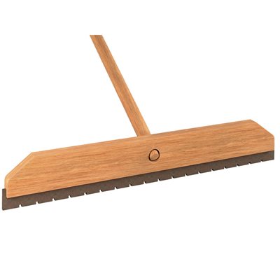 WOOD BLOCK SQUEEGEE - 24" NOTCHED