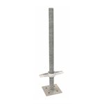 LEVELING SCREW JACK WITH BASE PLATE