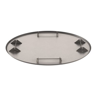 CARBON STEEL FLOAT PAN - 46" WITH SAFETY CLIP
