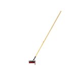 ASPHALT SQUEEGEE - V SHAPED WITH RED SILICONE BLADE