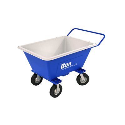 POLY MORTAR BUGGY - 8.5 CU FT WITH 10" PNEUMATIC TIRES