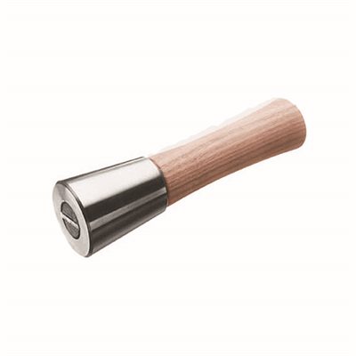 ROUND STONE MALLET - 1 1/2 LB WITH 7" WOOD HANDLE