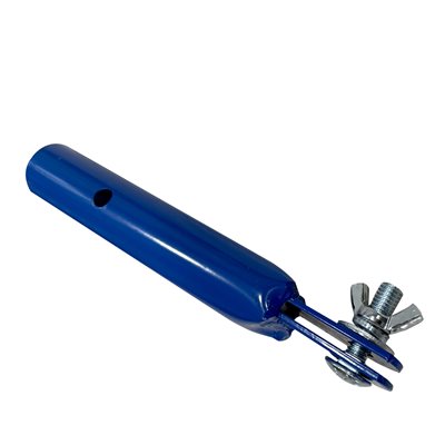 BUTTON TO CLEVIS NARROW HANDLE ADAPTER - ALL STEEL WELDED - 9"