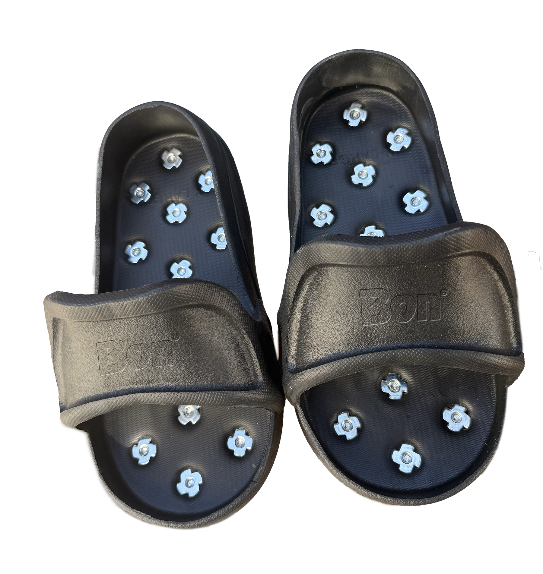 SLIP ON SPIKED SHOES LARGE