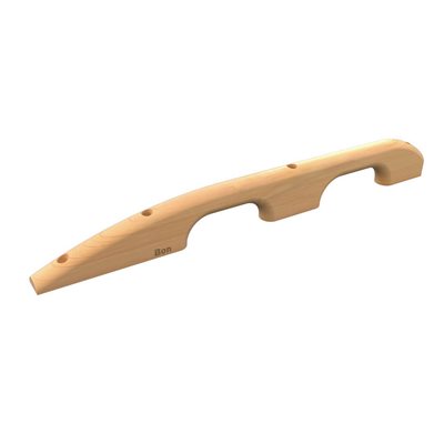 WOOD DARBY HANDLE - DOUBLE LOOP WITH HOLES