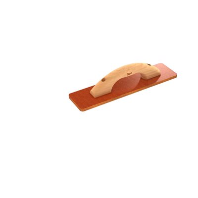 RESIN FLOAT - SQUARE END 14" x 3 1/2" WOOD HANDLE
