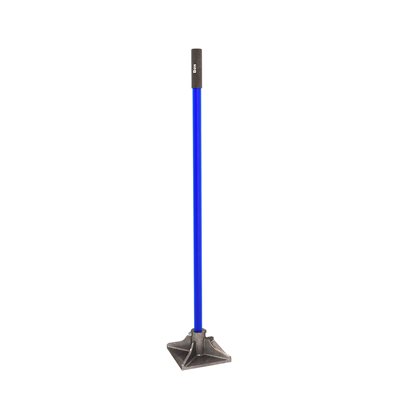 DIRT TAMPER - 8" X 8" WITH BOLTED STEEL HANDLE