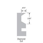 COUNTERTOP FORM - DIAMOND CUT - 32'/BOX
