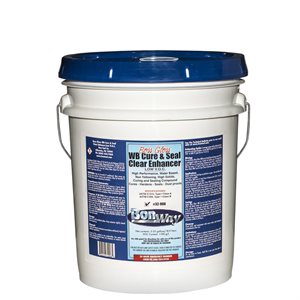 BOSS GLOSS™ WATER BASE CURE AND SEAL - LOW VOC - 5 GALLON