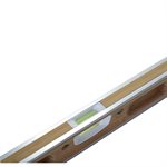 BAMBOO WOOD LEVEL - 48" ALUMINUM BOUND