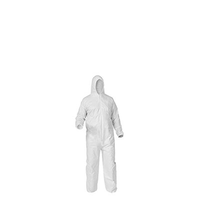 DISPOSABLE COVERALLS - LARGE