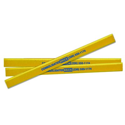 PRIVATE LABELED PENCIL - YELLOW CASE/BLACK LEAD