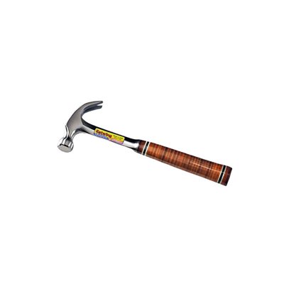 CURVE CLAW HAMMER - LEATHER - 12 OZ