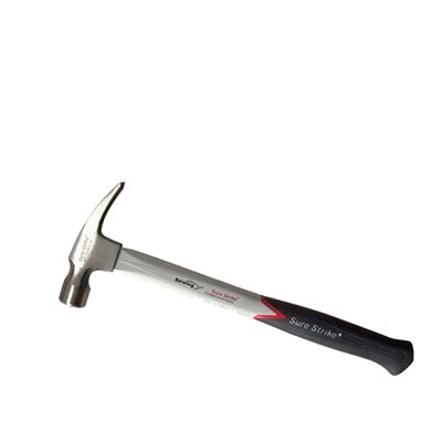 SURE STRIKE FRAMING HAMMER - 22 OZ SMOOTH FACE WITH FIBERGLASS HANDLE