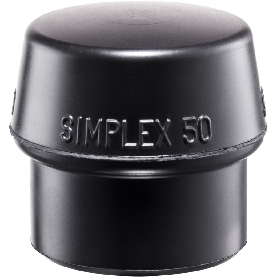 SIMPLEX REPLACEMENT FACE - BLACK RUBBER - 1.96" DIAMETER