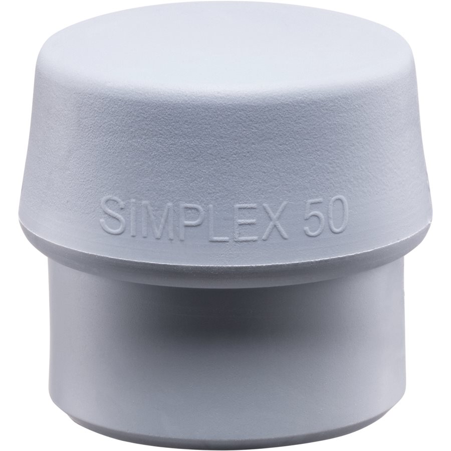 SIMPLEX REPLACEMENT FACES - GREY RUBBER