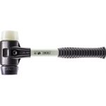 SIMPLEX MALLETS - BLACK RUBBER/NYLON FACE - REINFORCED CAST IRON HOUSING
