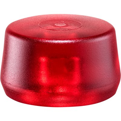 BASEPLEX MALLET REPLACEMENT FACE - RED ACETATE PLASTIC - .98" DIAMETER                                    