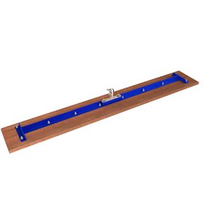 WOOD BULL FLOATS - SQUARE END WITH CLEVIS BRACKET
