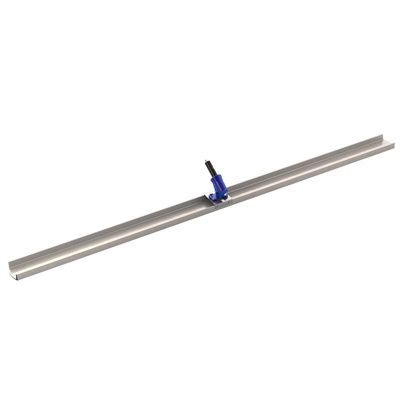 ROUND END MAGNESIUM CHANNEL FLOAT - 120" x 6" WITH WORMGEAR BRACKET