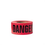 DANGER TAPE - RED 1000' x 3"