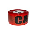 CAUTION TAPE - RED 1000' x 3"