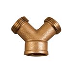 HOSE CONNECTOR - BIB "Y" - BRASS