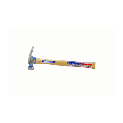 CALIFORNIA FRAMING HAMMER - MILLED FACE 23 OZ WITH 17" WOOD HANDLE