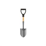 MINI ROUND SHOVEL - 8" X 5 1/2" - 18 1/2" WOOD HANDLE