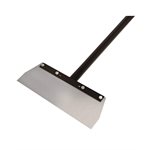 "MACHO" FLOOR SCRAPER - 13 1/2" SQUARE CUT BLADE - 60" STEEL HANDLE