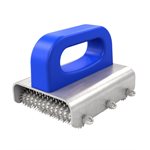 CARPET SEAM ROLLER - TRIPLE STAR WHEELS  - PLASTIC HANDLE