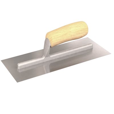 FINISHING TROWEL - 11" x 4 1/2" WOOD HANDLE