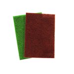 SCOURING PAD - GREEN  6" x 9" 20/BOX